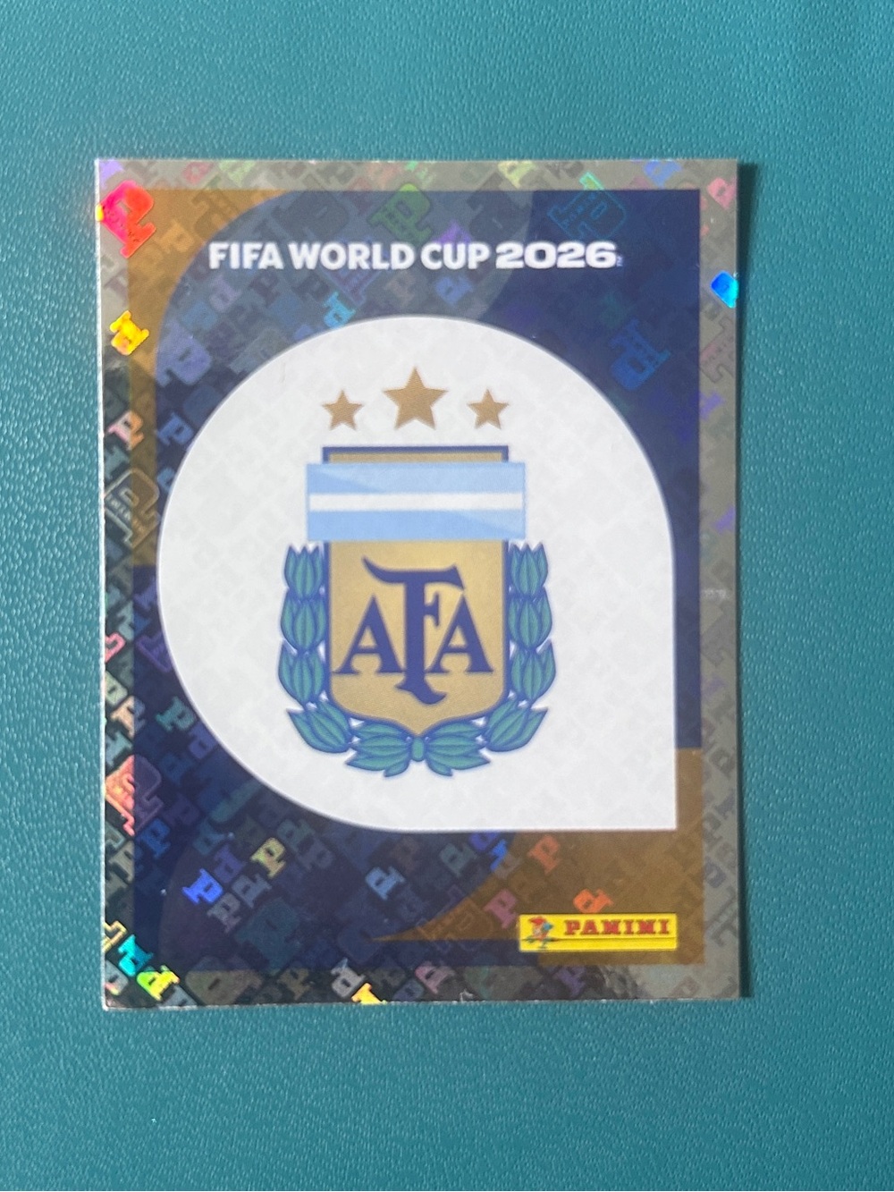 Panini Argentina AFA Holographic Sticker - ARG 1
